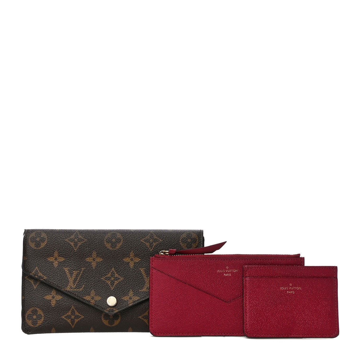 Louis Vuitton Monogram Jeanne Wallet Fuchsia 1 of 8