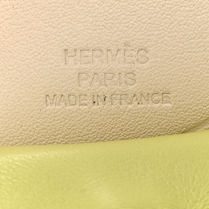 Hermes Milo Lambskin Grigri Rodeo Pegase Horse Bag Charm MM Jaune Bourgeon Bleu Brume Nata 4 of 5