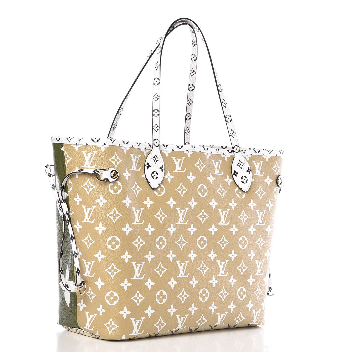 Monogram Giant Neverfull MM Kaki