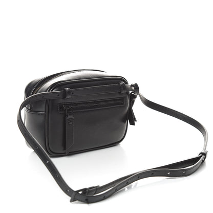 Saint Laurent Calfskin Matelasse Monogram Lou Belt Bag Black 3 of 10