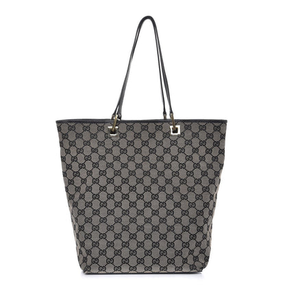 Gucci Monogram Large Bucket Tote Black 1 of 16