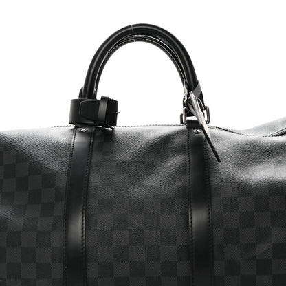 Louis Vuitton Damier Graphite Keepall Bandouliere 55 7 of 25
