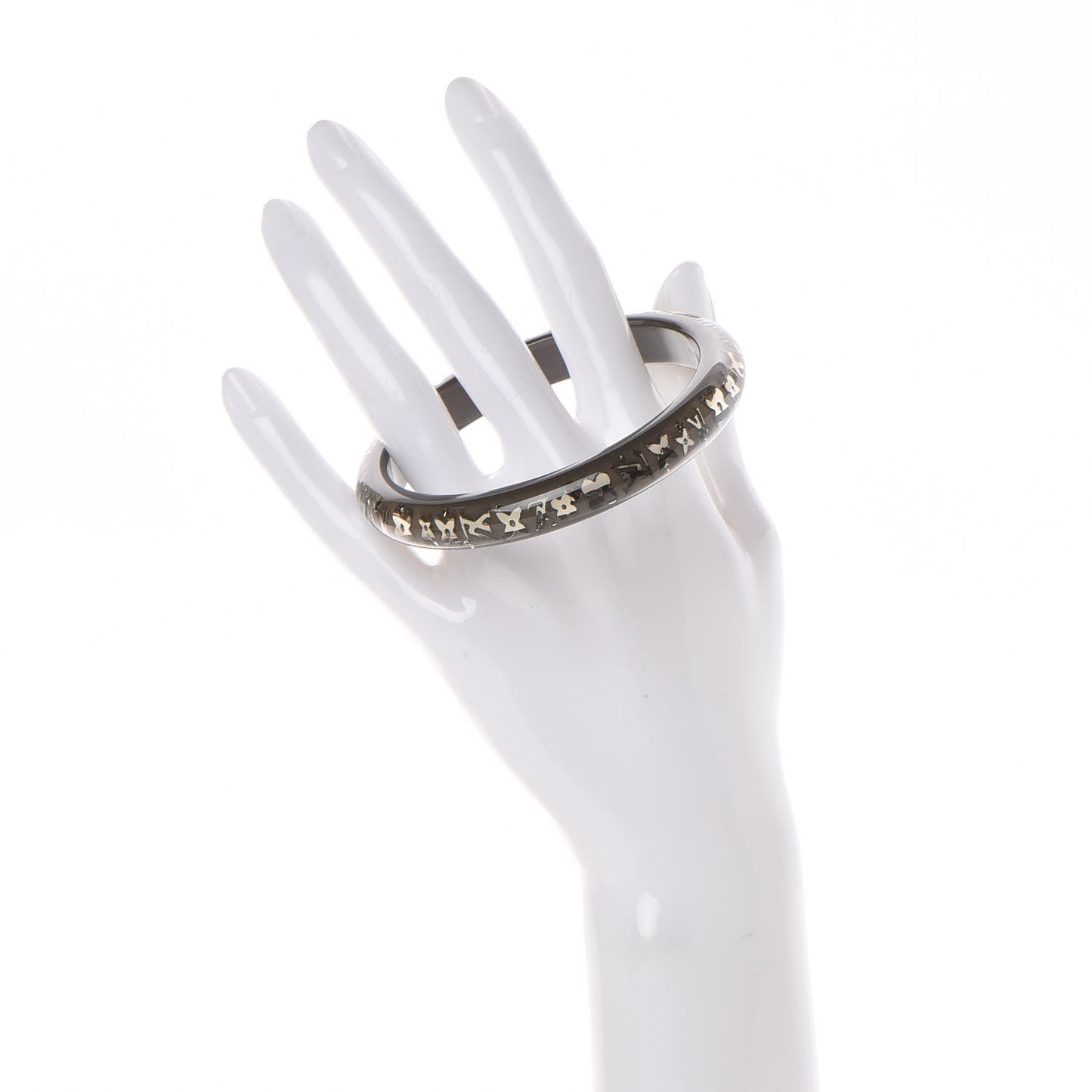 Resin Swarovski Medium Inclusion Bracelet PM Grey