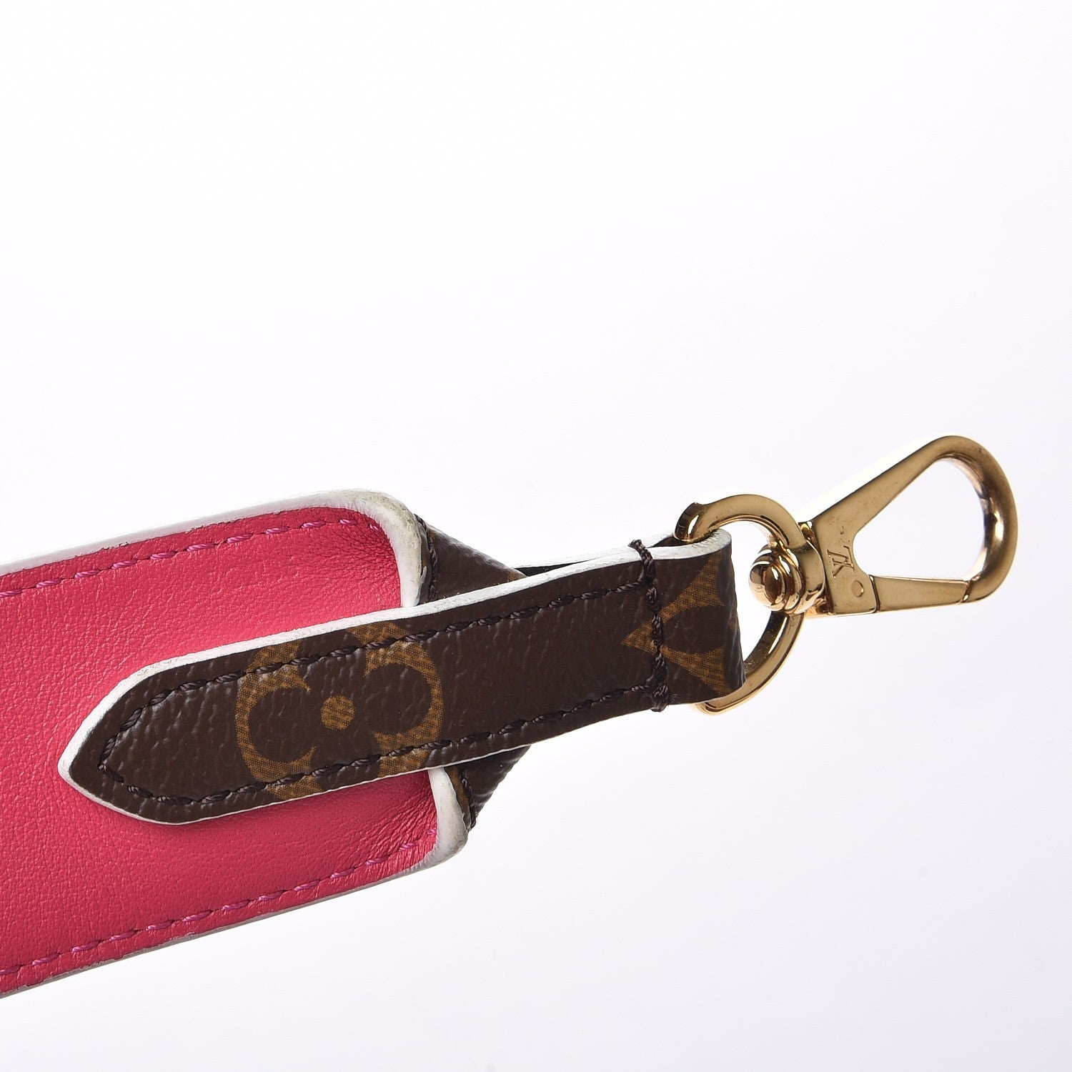 Louis Vuitton Monogram Bandouliere Shoulder Strap Hot Pink 4 of 5