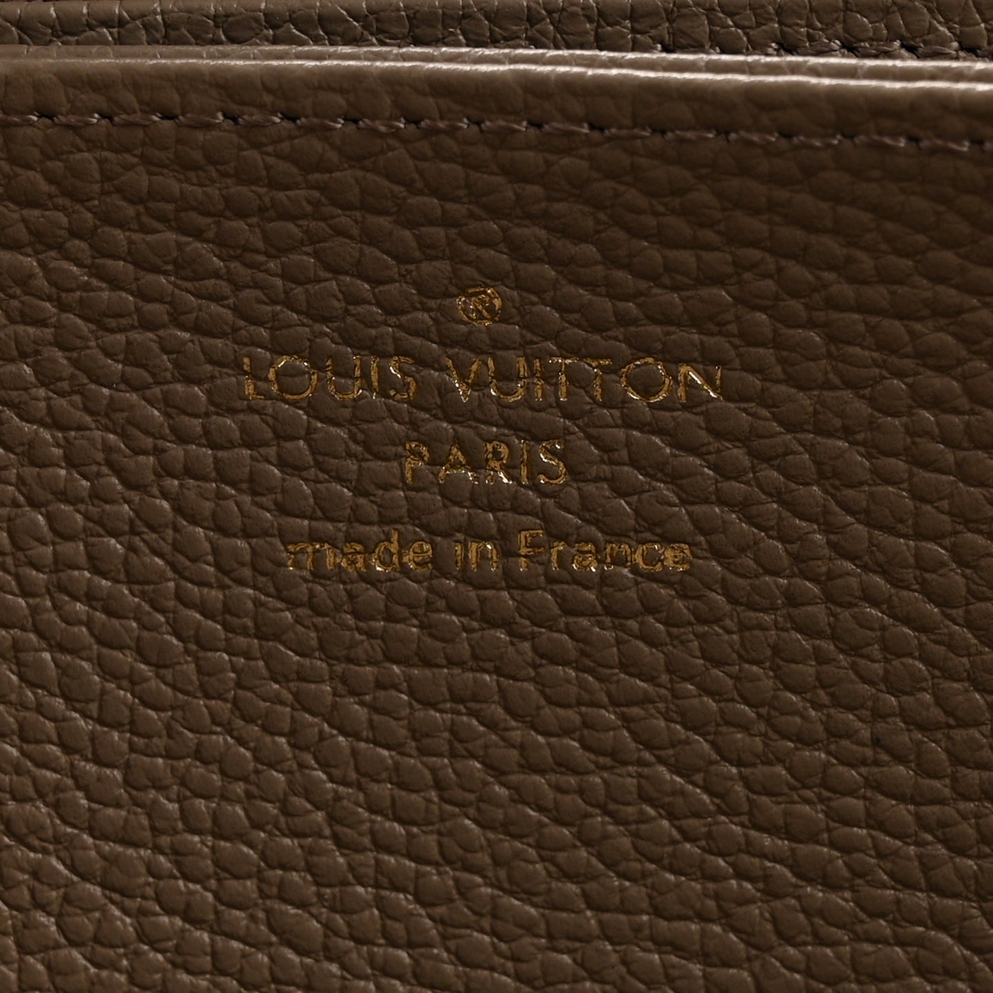 Empreinte Monogram Giant Zippy Wallet Tourterelle Creme