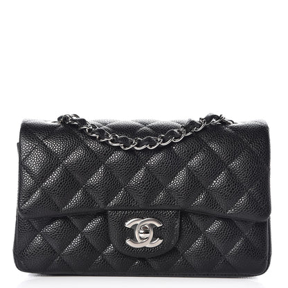Chanel Caviar Quilted Mini Rectangular Flap Black 1 of 9