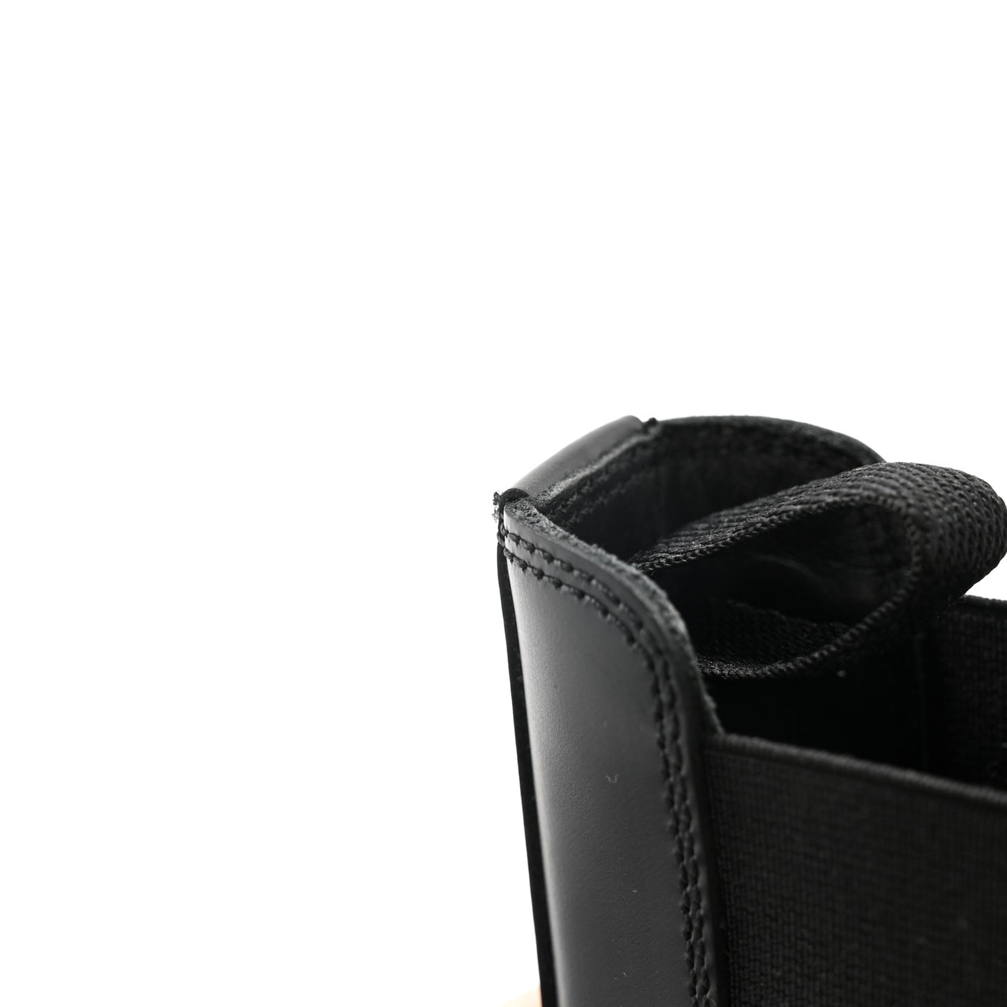 Calfskin Harrow Ankle Boots 35.5 Black