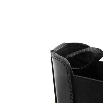 Hermes Calfskin Harrow Ankle Boots 35.5 Black 10 of 11