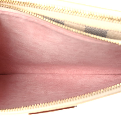 Louis Vuitton Damier Azur Double Zip Pochette 5 of 9