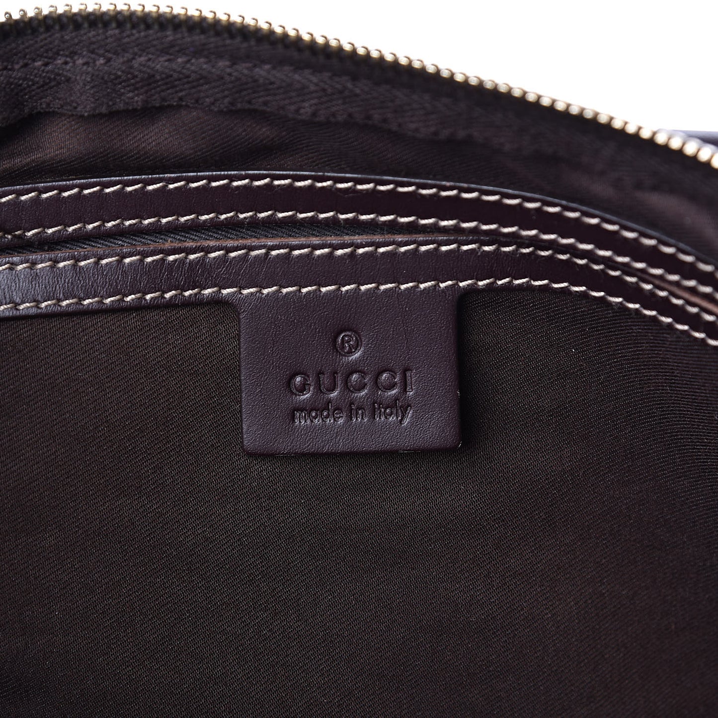 GG Plus Monogram Web Medium Joy Boston Dark Brown