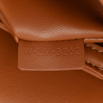 Celine Textile Natural Calfskin Teen Triomphe White Tan 8 of 11