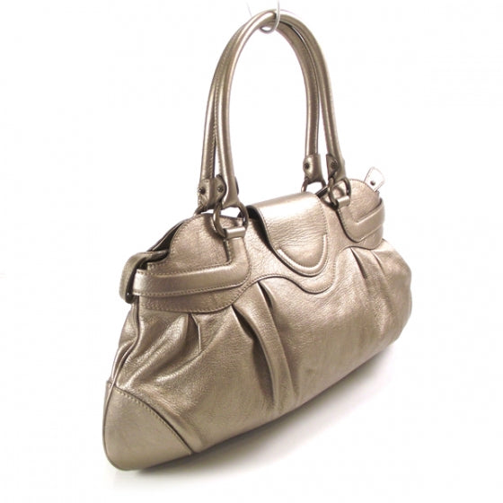 FASHIONPHILE SALVATOREFERRAGAMOLeatherMarisaMercury 3 of 10