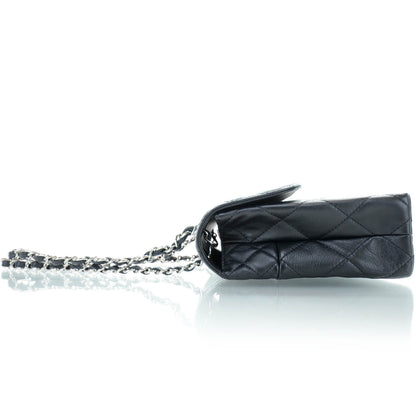 Chanel Leather Quilted In the Business Flap Bag Black 4 of 11