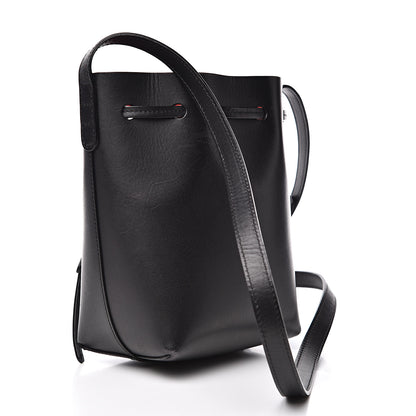 Mansur Gavriel Vegetable Tanned Mini Mini Bucket Bag Black Flamma 2 of 10