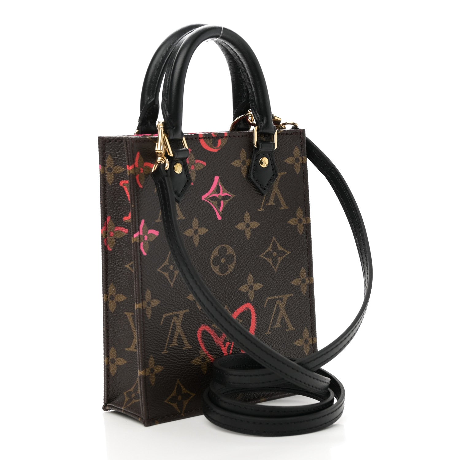 Louis Vuitton Monogram Fall In Love Petit Sac Plat 3 of 10