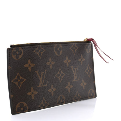 Louis Vuitton Monogram Felicie Chain Wallet Zippered Insert Fuchsia 3 of 6