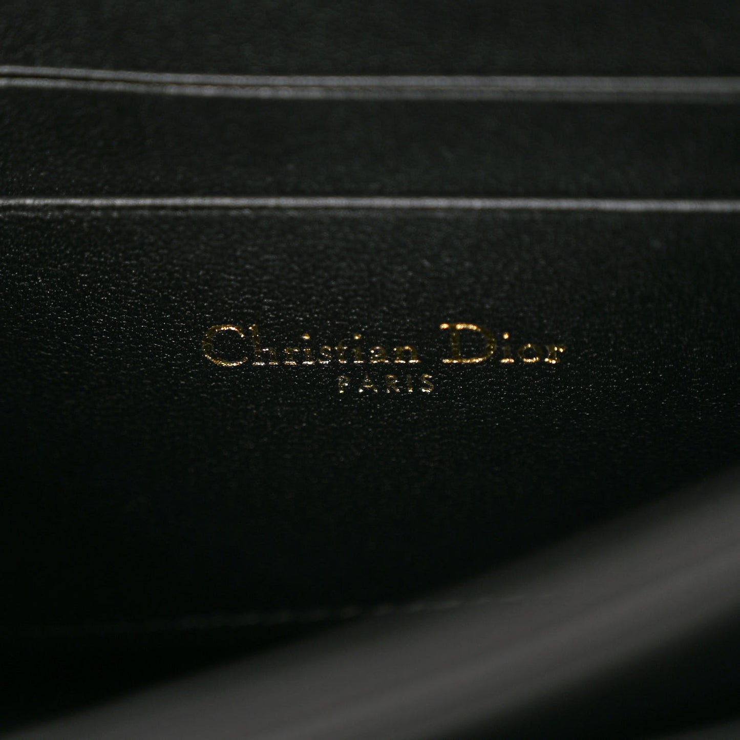 Lambskin Cannage Mini My Dior Bag Black