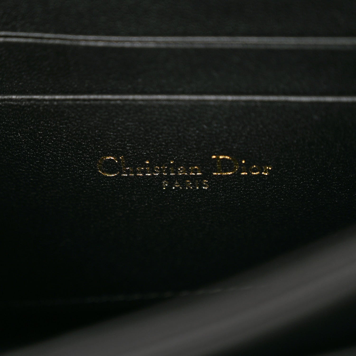 Christian Dior Lambskin Cannage Mini My Dior Bag Black 6 of 9