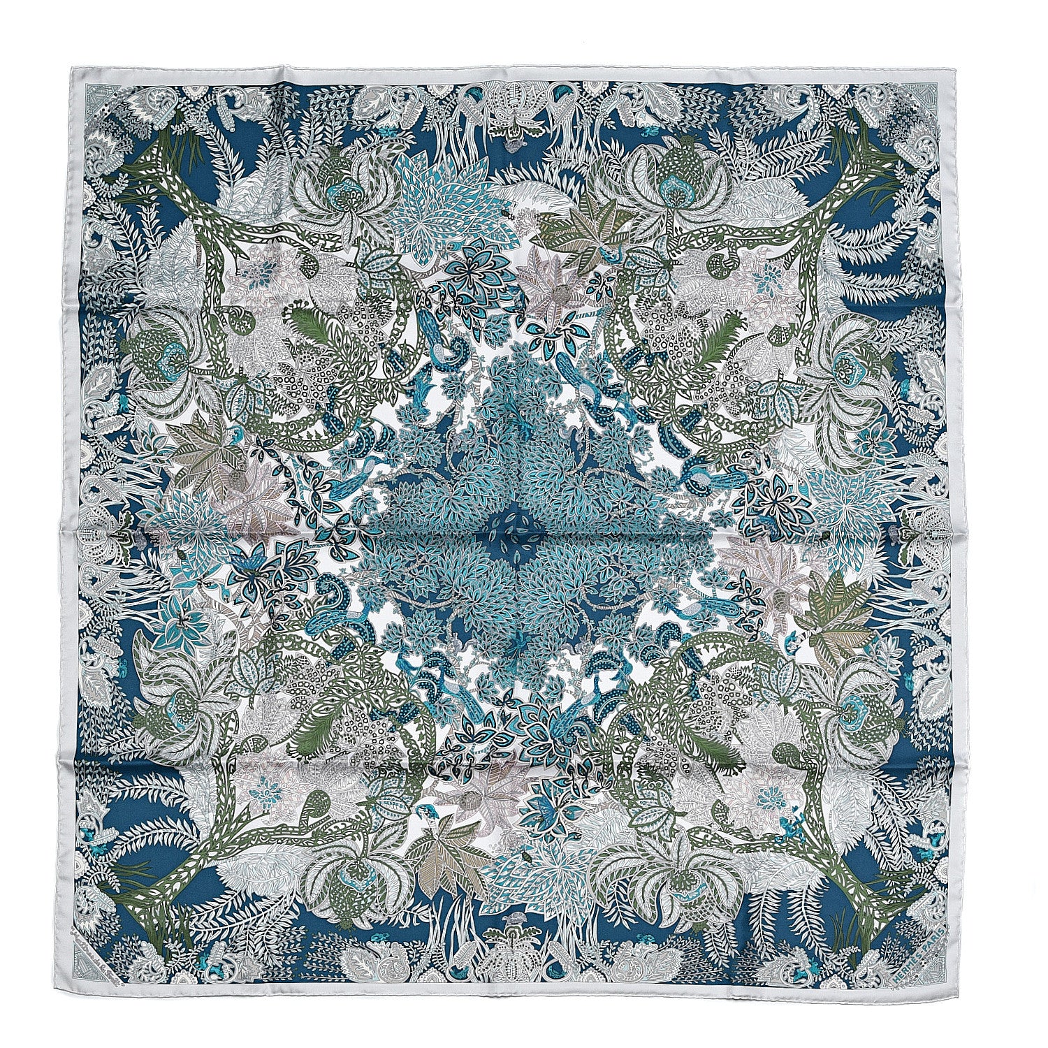 Hermes Silk Maitres de la Foret Scarf 90 1 of 4