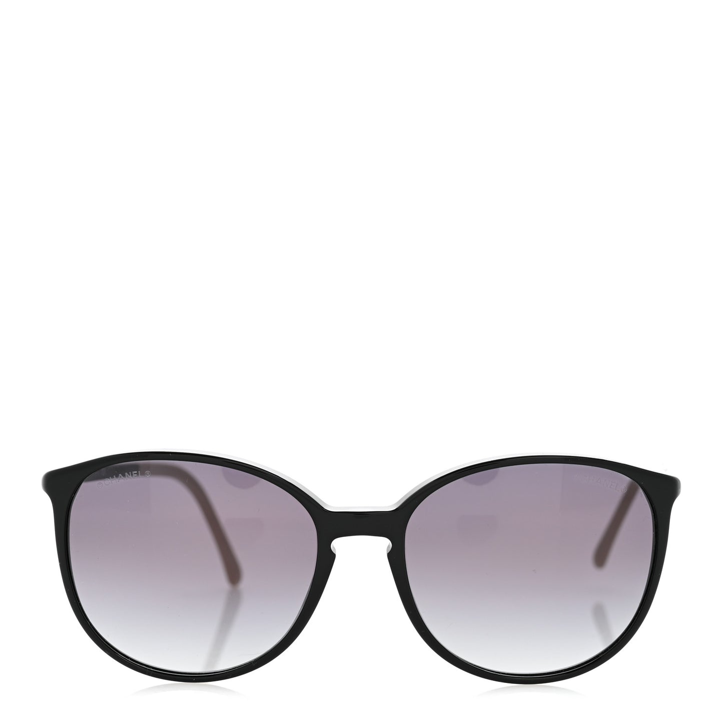 Acetate Round Sunglasses 5278 Black