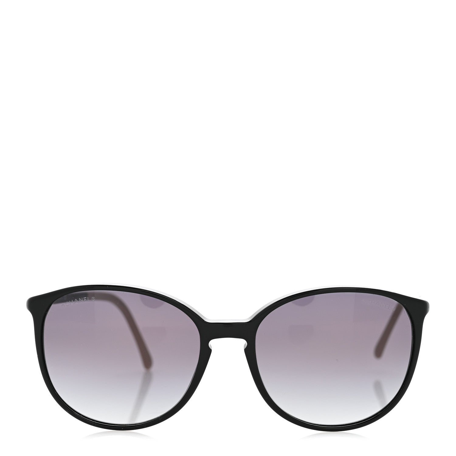 Chanel Acetate Round Sunglasses 5278 Black 2 of 8