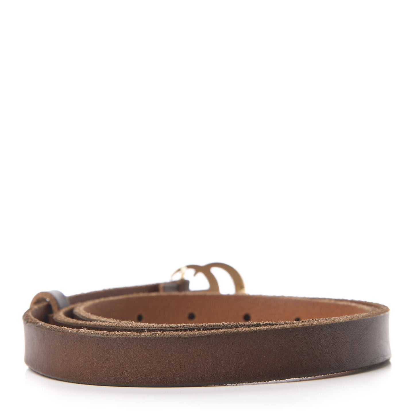 Faded Calfskin Double G 20mm Belt 85 34 Cuir