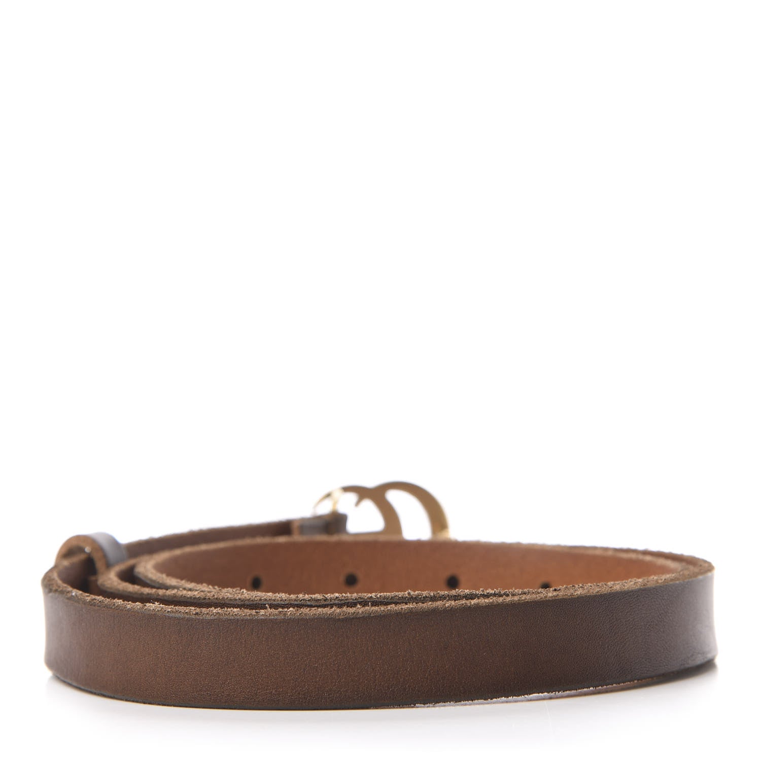 Gucci Faded Calfskin Double G 20mm Belt 85 34 Cuir 2 of 8