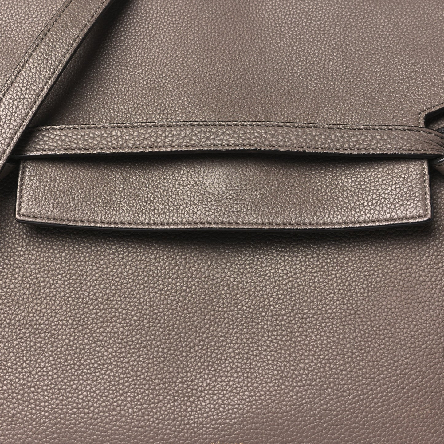 Baby Grained Calfskin Mini Belt Bag Tan
