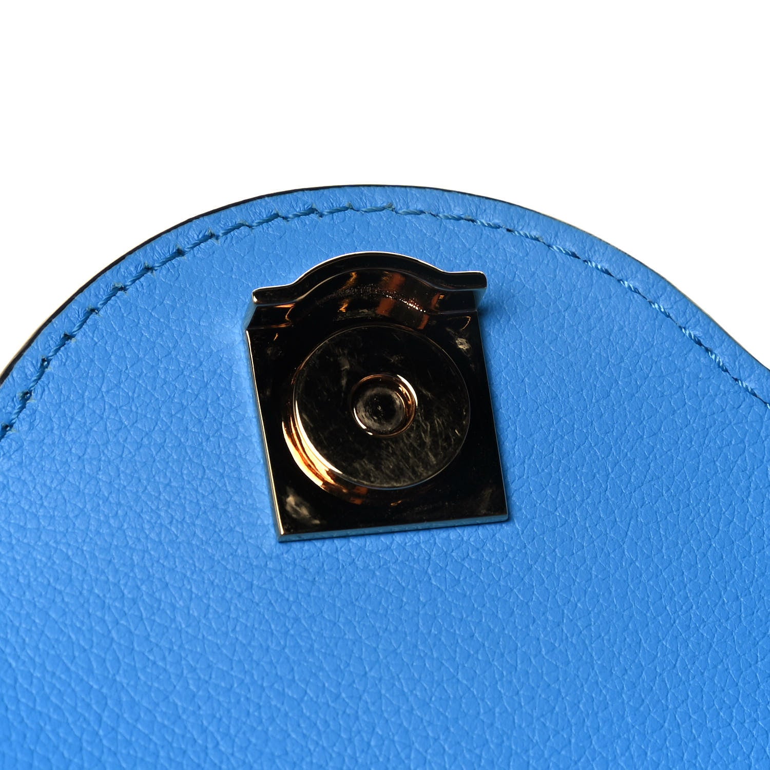 Versace Calfskin Medium La Medusa Bag DV Blue 13 of 14