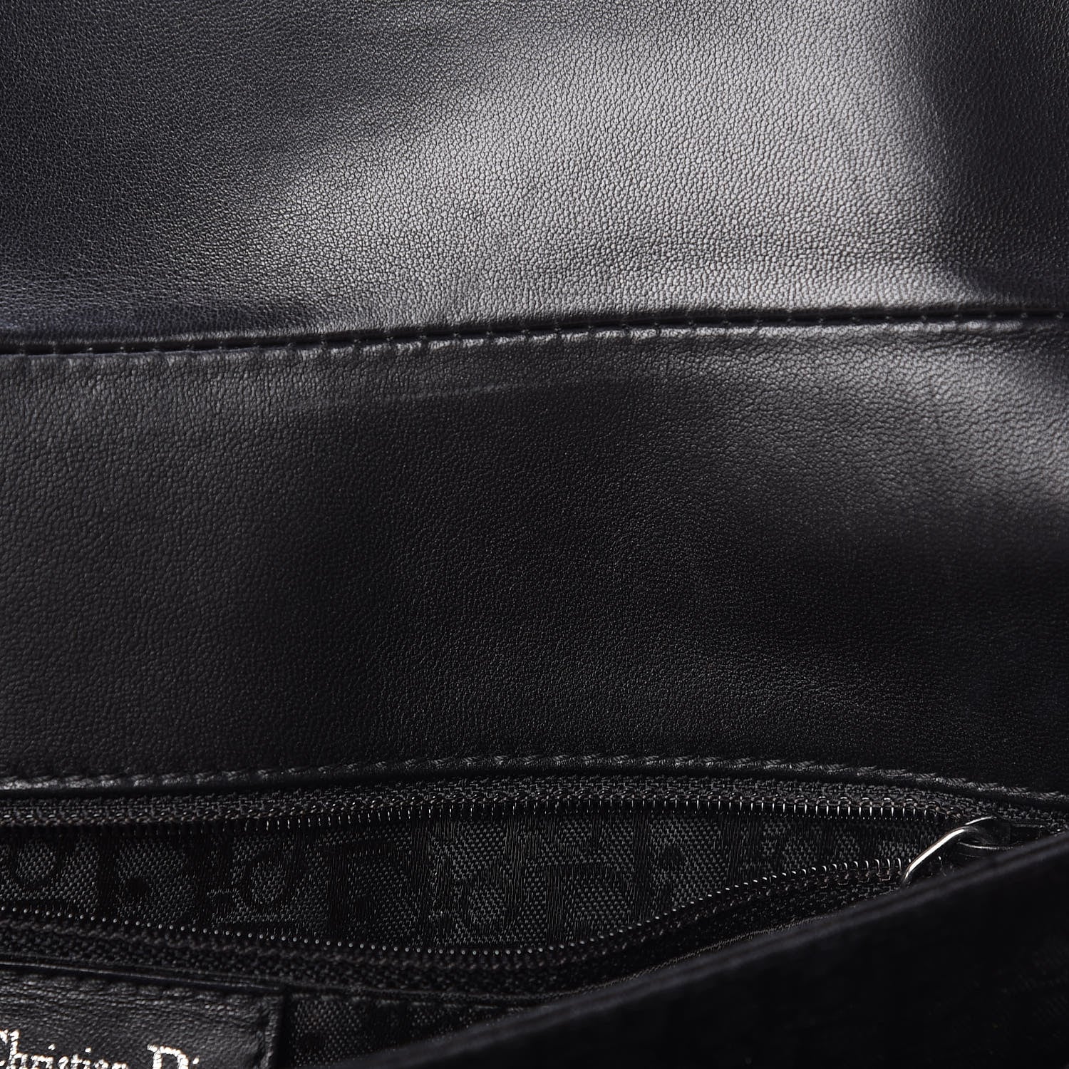 Christian Dior Lambskin Admit It Hobo Black 9 of 17