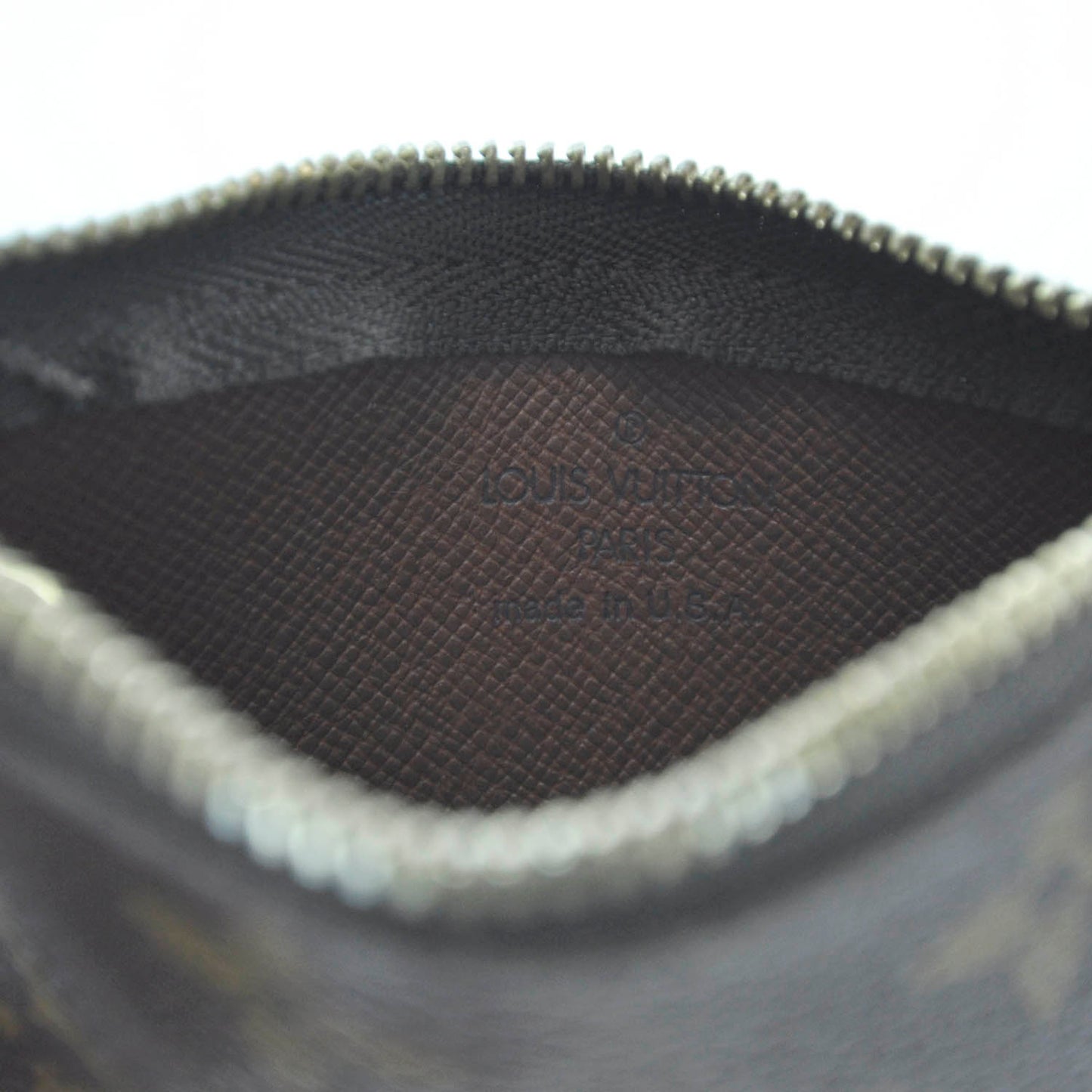 Monogram Key Pouch