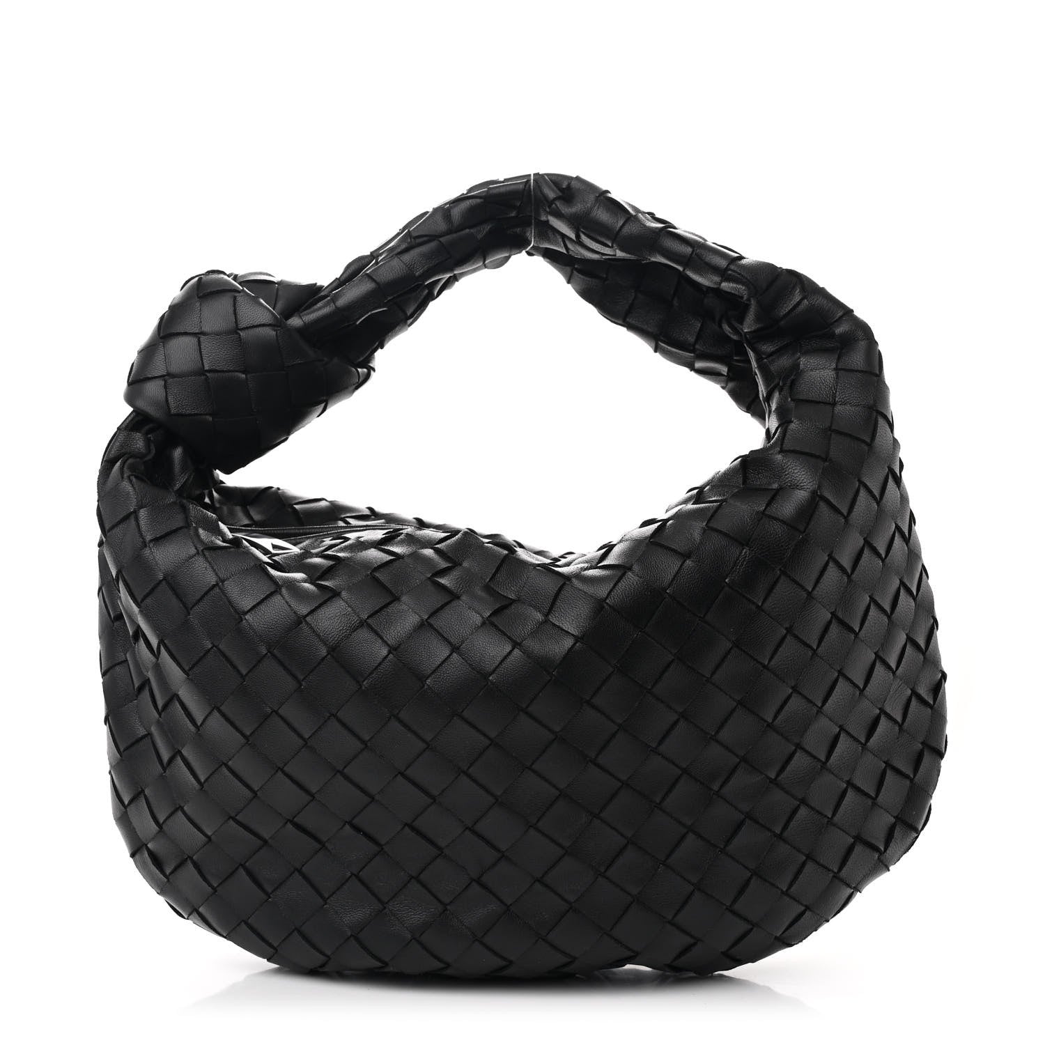 Bottega Veneta Nappa Intrecciato Teen Jodie Hobo Black 1 of 10