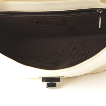 Chanel Lambskin Quilted Mademoiselle Flap White 5 of 11