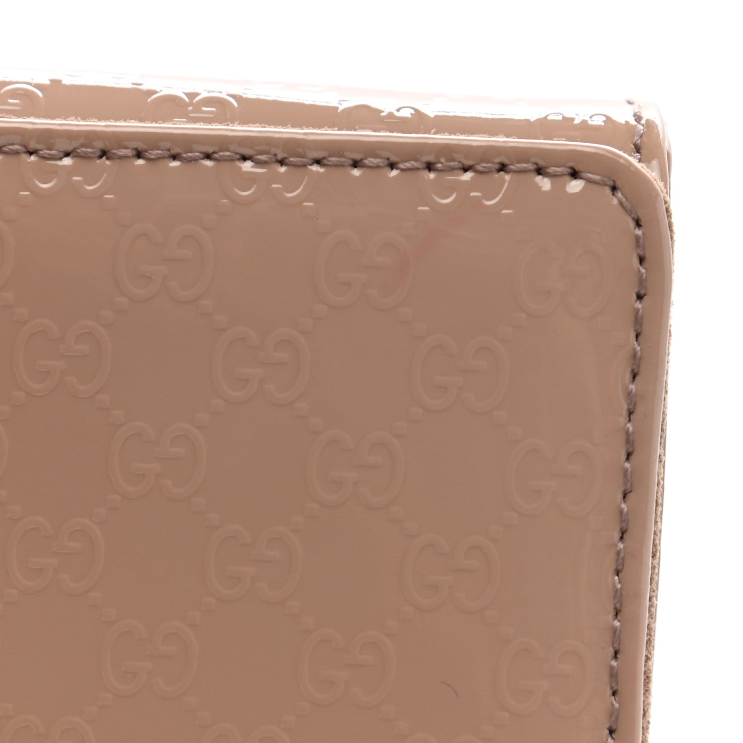 Gucci Patent Microguccissima Small Broadway Clutch Dark Cipria 9 of 9