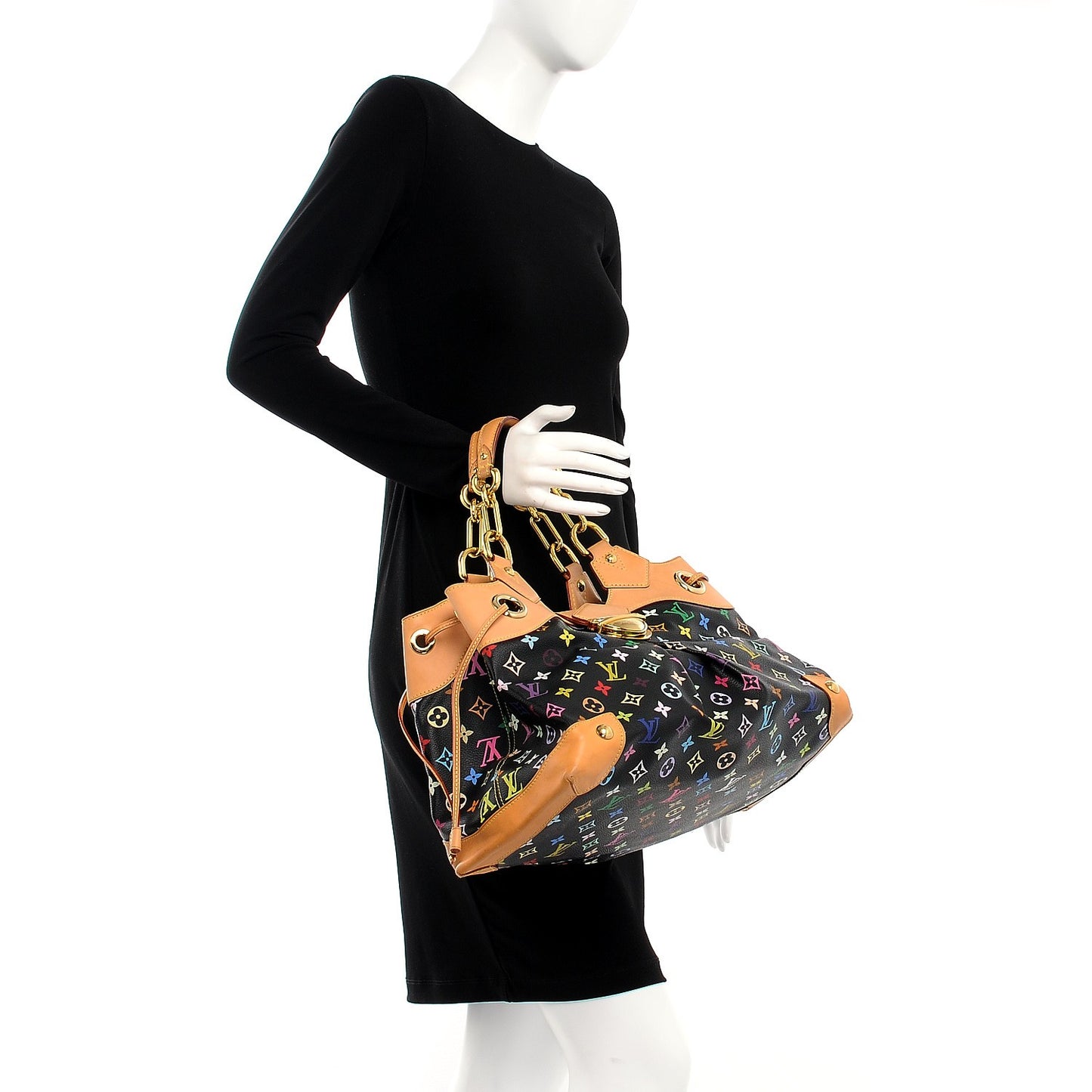Monogram Multicolor Ursula Black
