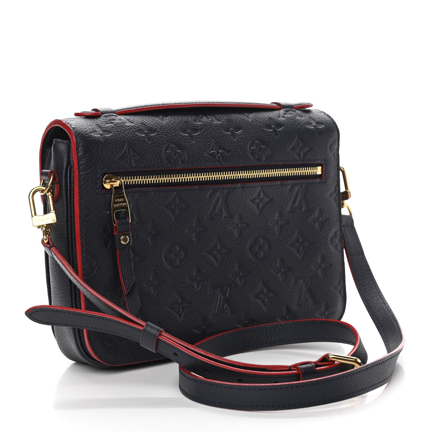 Louis Vuitton Empreinte Pochette Metis Marine Rouge 3 of 12