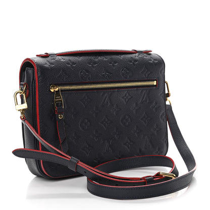 Louis Vuitton Empreinte Pochette Metis Marine Rouge 3 of 12