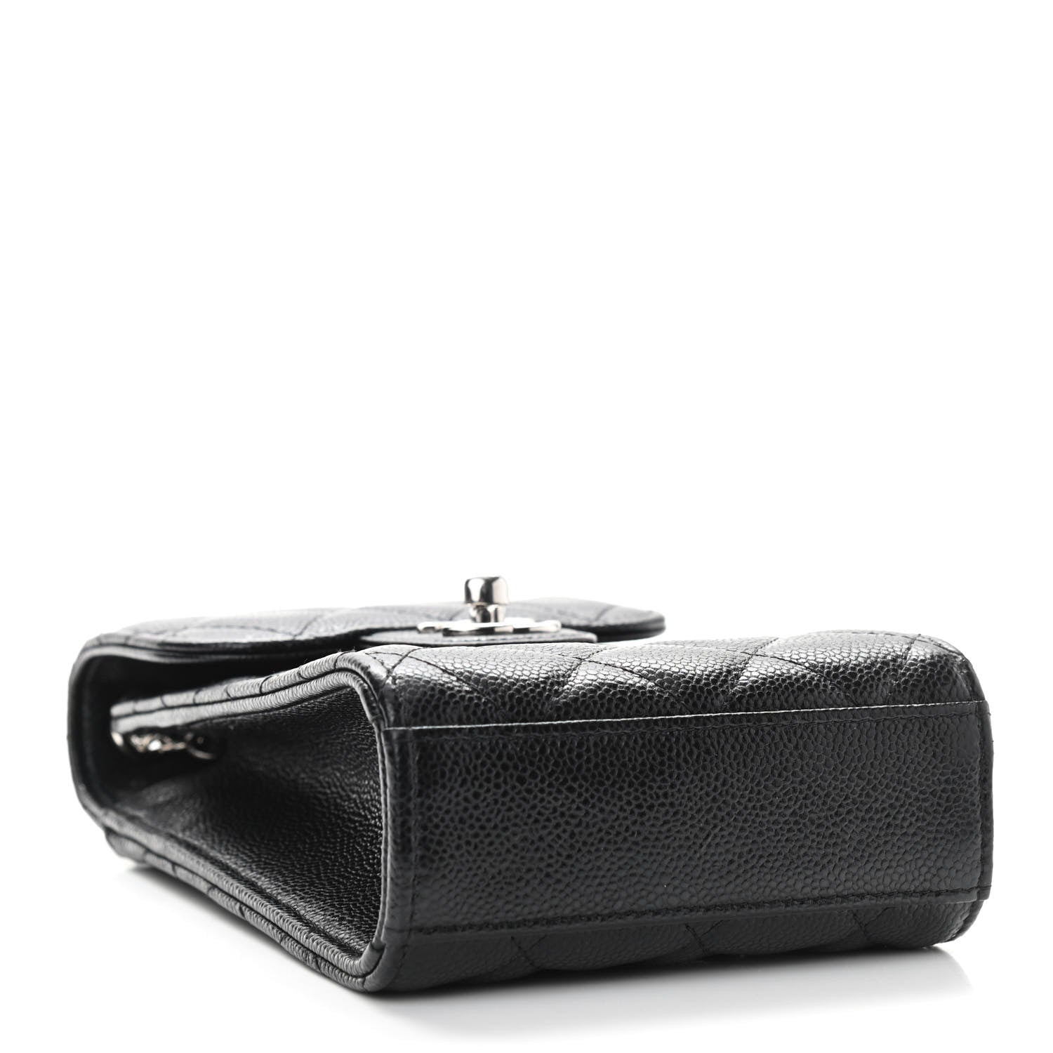 Chanel Caviar Quilted Classic Phone Holder Black 4 of 12