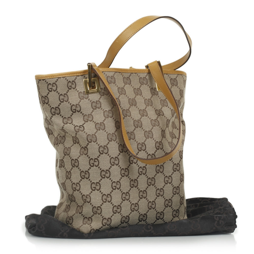 Monogram Small Bucket Tote