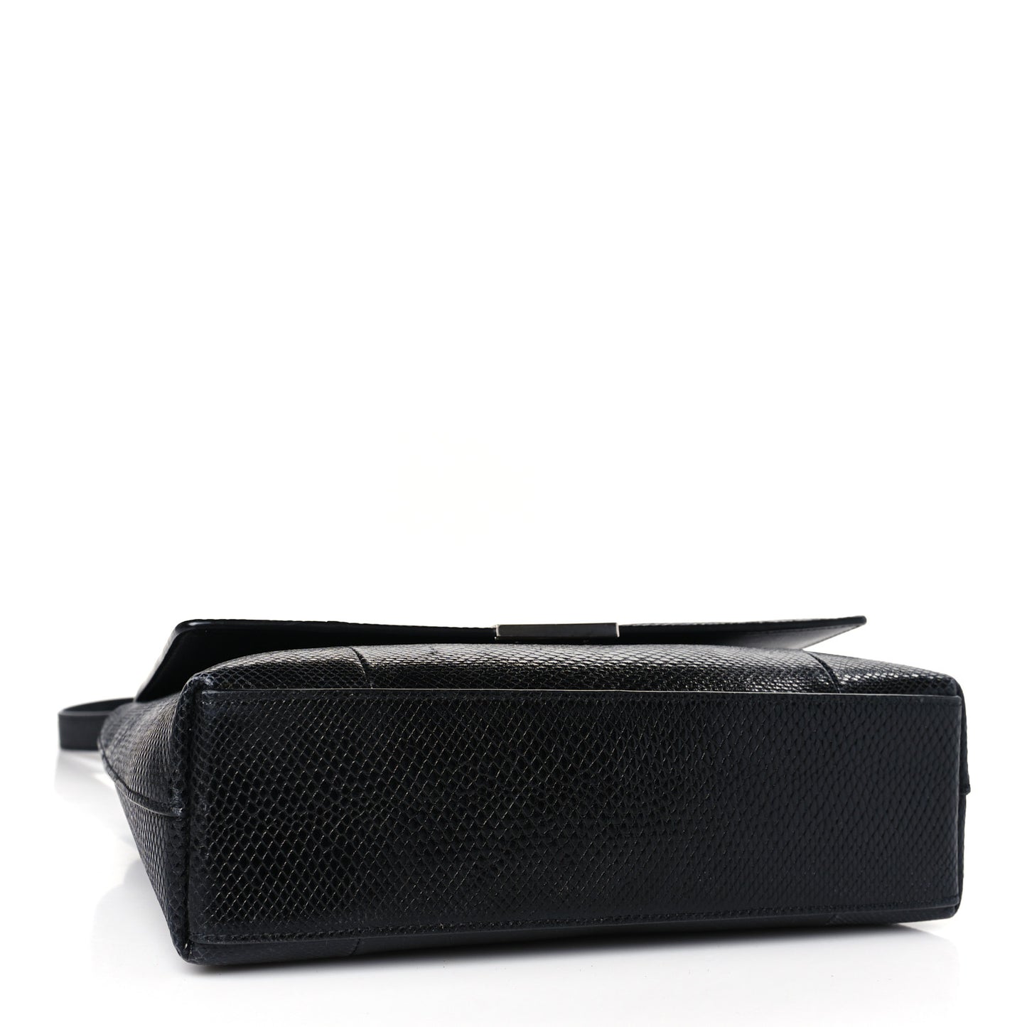 Snakeskin Le 90 Shoulder Bag Black