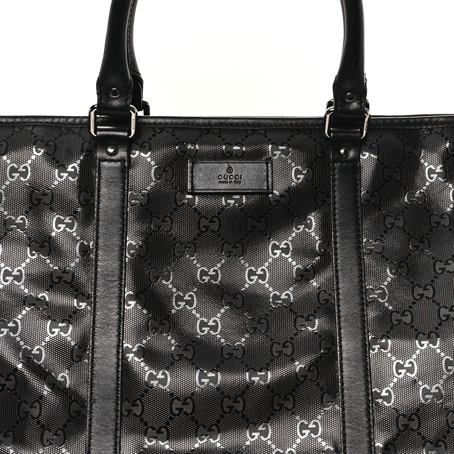 Gucci Imprime Monogram Medium Joy Tote Bag Black 8 of 11