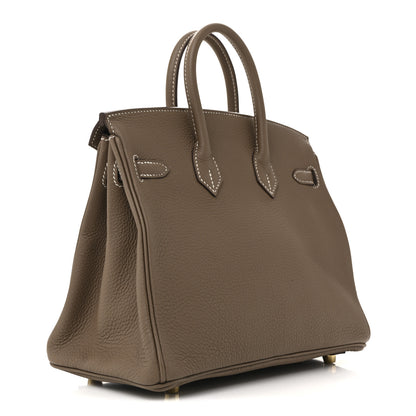 Hermes Togo Birkin 25 Etoupe 3 of 11