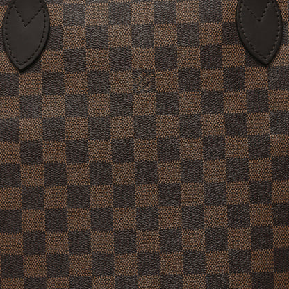 Louis Vuitton Damier Ebene Neo Neverfull MM Rose Ballerine 8 of 15