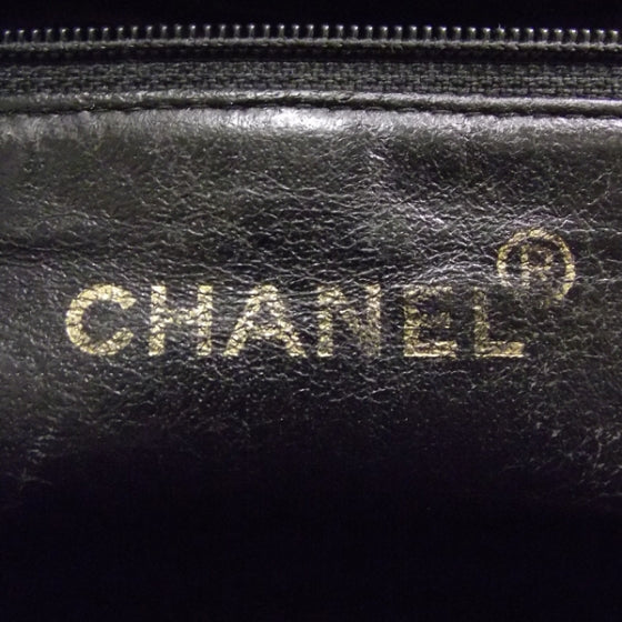 Caviar Medallion Tote Black