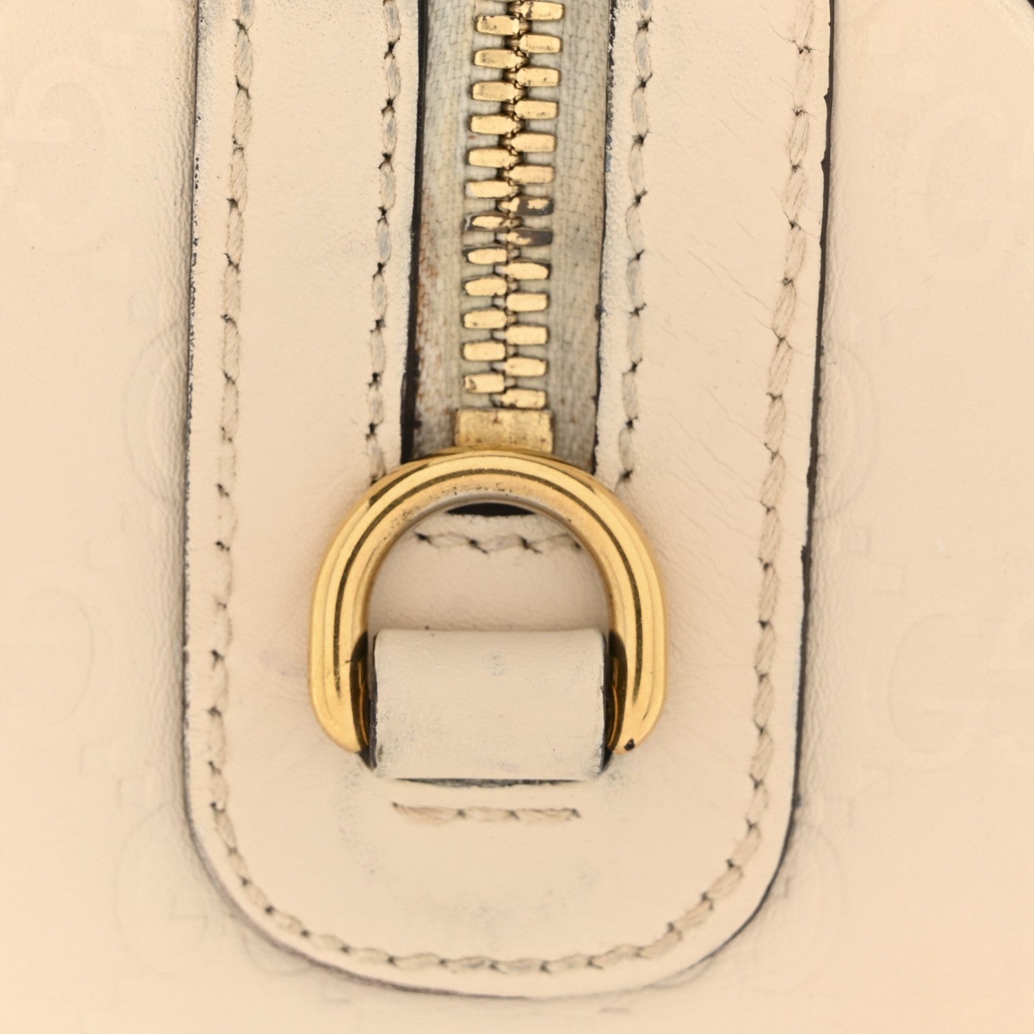 Gucci Guccissima Mini Joy Boston White 12 of 13