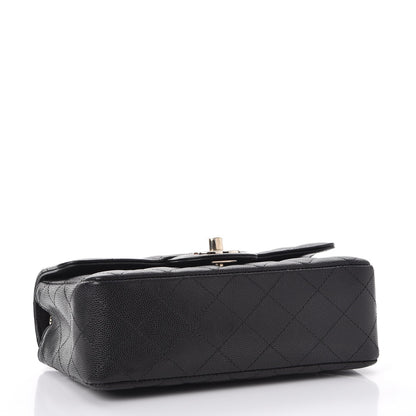 Chanel Caviar Quilted Mini Rectangular Flap Black 4 of 8