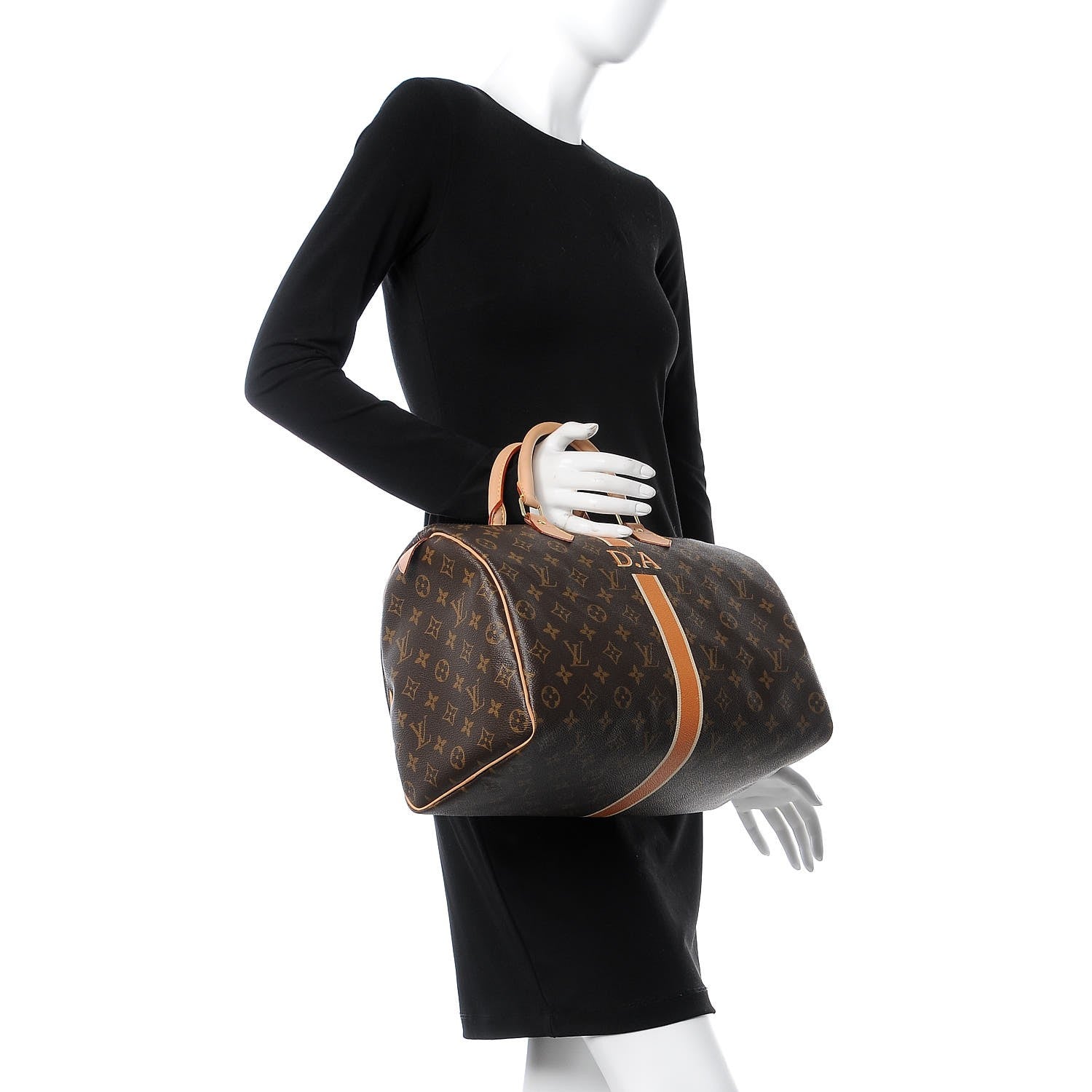 Louis Vuitton Monogram My LV Heritage Speedy 35 Orange Ivory 2 of 8