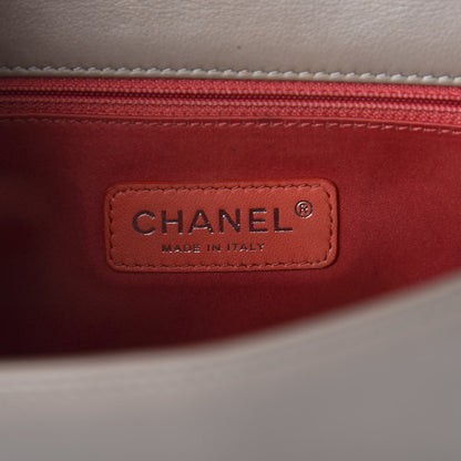 Chanel Vinyl Lipstick Flap Dark Beige 5 of 9