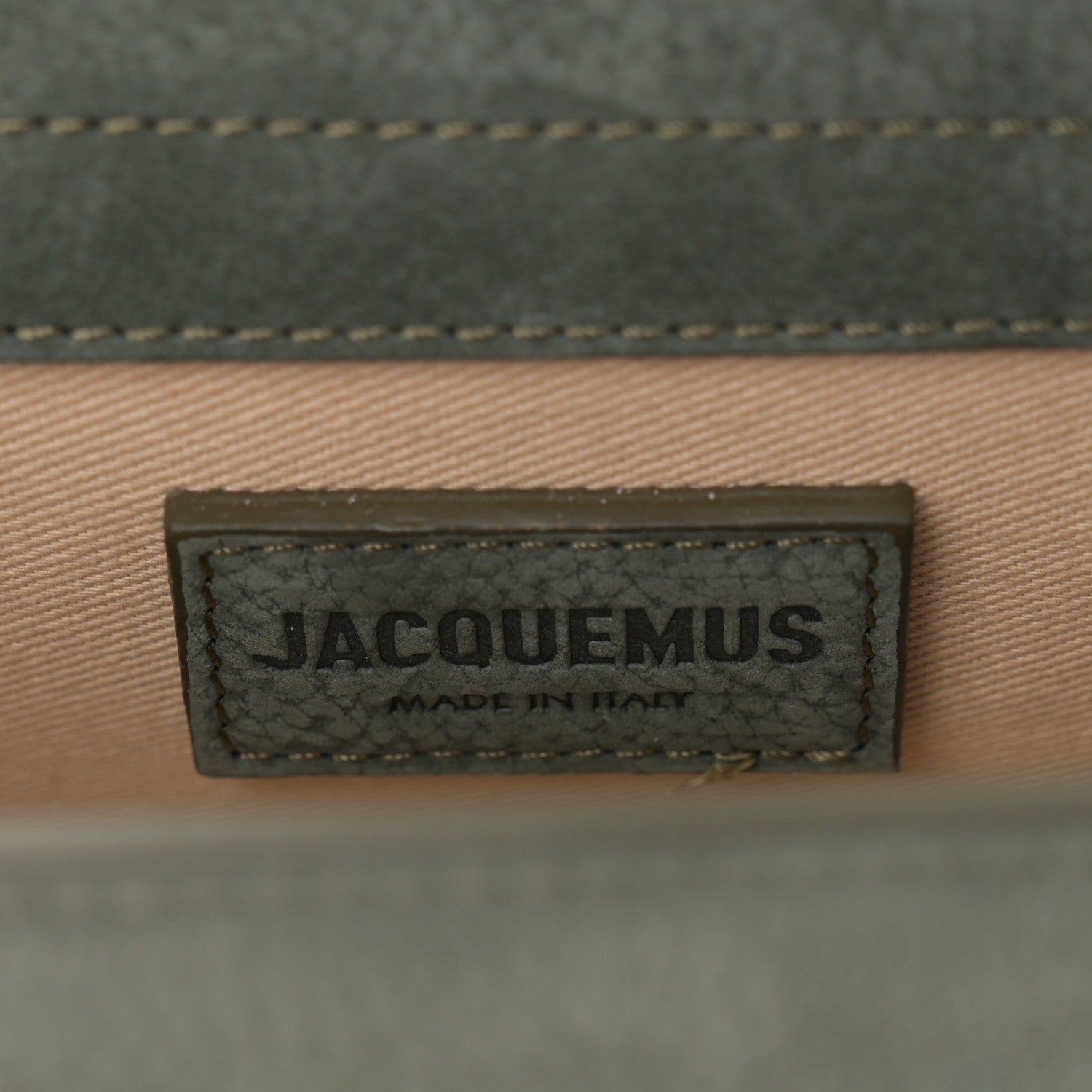Jacquemus Nubuck Le Bambino Dark Green 6 of 9
