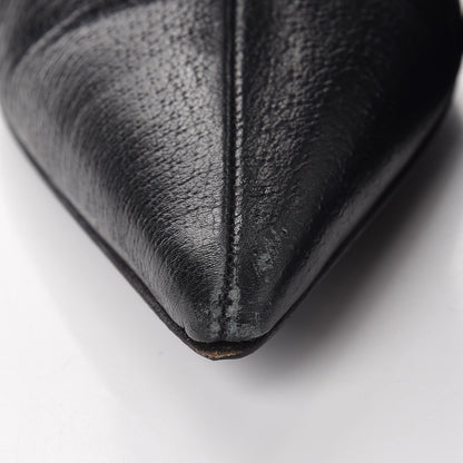 Gucci Calfskin D Ring Knee High Boots 7.5 Black 9 of 12